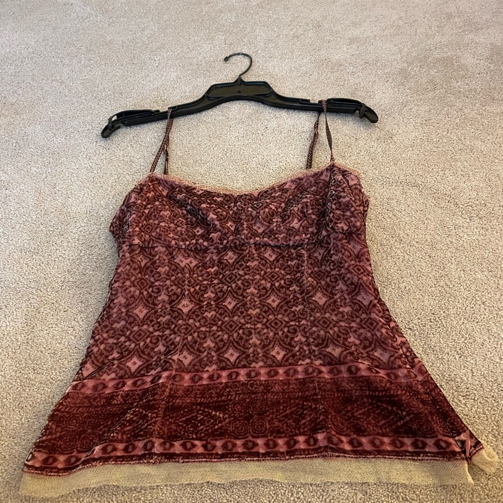 Elie Tahari Vicose and Silk Cami Top